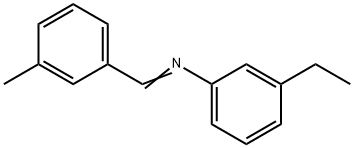 Benzenamine, 3-ethyl-N-[(3-methylphenyl)methylene]- (9CI)