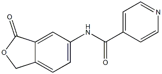 4-Pyridinecarboxamide,N-(1,3-dihydro-3-oxo-5-isobenzofuranyl)-(9CI)