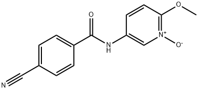 5-(4-氰基苯甲酰胺)-2-甲氧基吡啶-氧化物