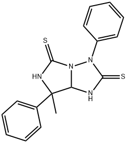 7-甲基-3,7-二苯基四氢-5H-咪唑并[1,5-B][1,2,4]三唑-2,5(3H)-二硫酮