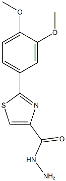 2-(3,4-dimethoxyphenyl)-1,3-thiazole-4-carbohydrazide