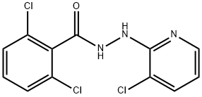 2,6-dichloro-N'-(3-chloro-2-pyridinyl)benzenecarbohydrazide