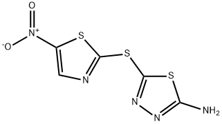 2-氨基-5-[(5-硝基-2-噻唑基)硫代]-1,3,4-噻二唑