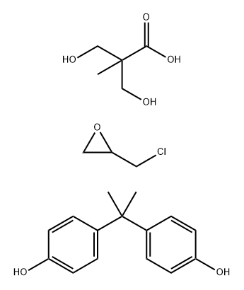 Bisphenol A-2,2-bis-(hydroxymethyl)-propionic acid-epichlorohydrin copolyme