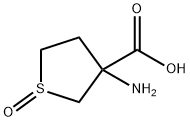 3-Thiophenecarboxylic  acid,  3-aminotetrahydro-,  1-oxide