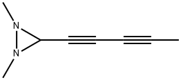 Diaziridine, 1,2-dimethyl-3-(1,3-pentadiynyl)- (9CI)