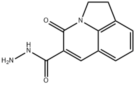 4H-Pyrrolo[3,2,1-ij]quinoline-5-carboxylicacid,1,2-dihydro-4-oxo-,hydrazide(9CI)