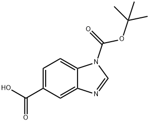 1-(叔丁氧基羰基)-1H-苯并[D]咪唑-5-羧酸