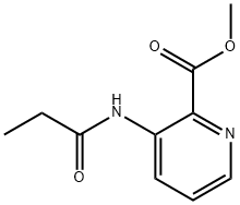 2-Pyridinecarboxylicacid,3-[(1-oxopropyl)amino]-,methylester(9CI)