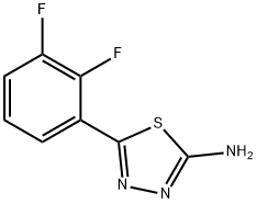 5-(2,3-difluorophenyl)-1,3,4-thiadiazol-2-amine