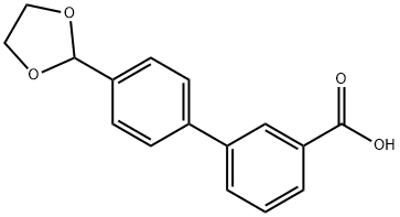 4-(1,3-DIOXOLAN-2-YL)BIPHENYL-3-CARBOXYLIC ACID
