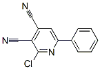3,4-Pyridinedicarbonitrile,  2-chloro-6-phenyl-