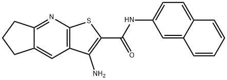 3-amino-N-(2-naphthyl)-6,7-dihydro-5H-cyclopenta[b]thieno[3,2-e]pyridine-2-carboxamide
