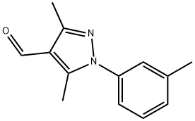 3,5-二甲基-1-(3-甲基苯基)-4-吡唑甲醛