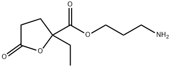 2-Furancarboxylicacid,2-ethyltetrahydro-5-oxo-,3-aminopropylester(9CI)