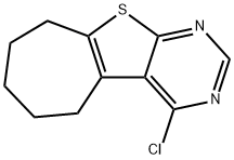 4-氯-6,7,8,9-四氢-5H-环戊烷[4,5]噻吩并[2,3-D]嘧啶