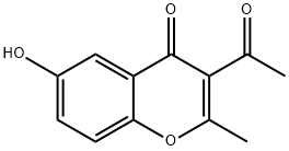 4H-1-Benzopyran-4-one, 3-acetyl-6-hydroxy-2-methyl- (9CI)