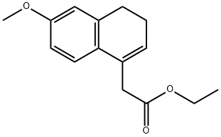 ethyl 2-(6-methoxy-3,4-dihydronaphthalen-1-yl)acetate