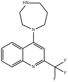 1-[2-(Trifluoromethyl)quinol-4-yl]homopiperazine97%