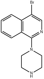 4-溴-1-(哌嗪-1-基)异喹啉