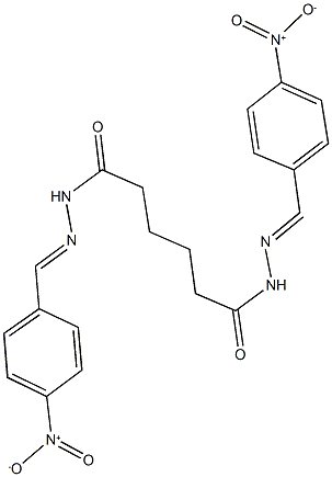 N'~1~,N'~6~-bis{4-nitrobenzylidene}hexanedihydrazide