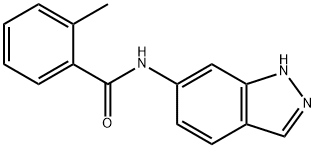 Benzamide, N-1H-indazol-6-yl-2-methyl- (9CI)