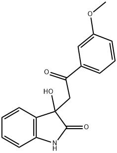 3-hydroxy-3-[2-(3-methoxyphenyl)-2-oxoethyl]-1,3-dihydro-2H-indol-2-one