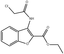 3-(2-氯乙酰胺基)苯并呋喃-2-羧酸乙酯