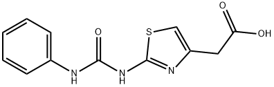 {2-[(ANILINOCARBONYL)AMINO]-1,3-THIAZOL-4-YL}ACETIC ACID