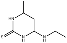 2(1H)-Pyrimidinethione,4-(ethylamino)tetrahydro-6-methyl-(9CI)