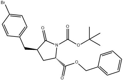 (4R)-BOC-4-(4-溴苄基)-PYR-OBZL
