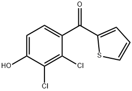2,3-dichloro-4-hydroxyphenyl 2-thienyl ketone
