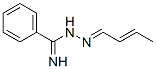 Benzenecarboximidic acid, 2-butenylidenehydrazide (9CI)