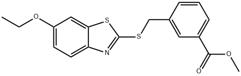 methyl 3-{[(6-ethoxy-1,3-benzothiazol-2-yl)sulfanyl]methyl}benzoate