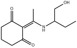 1,3-Cyclohexanedione, 2-[1-[[1-(hydroxymethyl)propyl]amino]ethylidene]- (9CI)