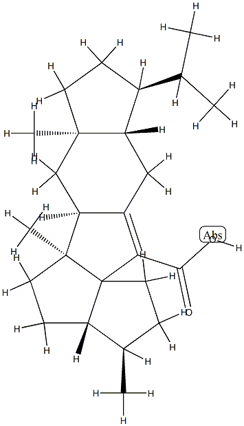 (3R,11aS)-2,3,3aβ,4,5,5a,5bα,6,6a,7,8,9,9aβ,10-Tetradecahydro-3β,5aα,6aα-trimethyl-9β-isopropyl-1H-pentaleno[1,6a-a]-s-indacene-11-carboxylic acid