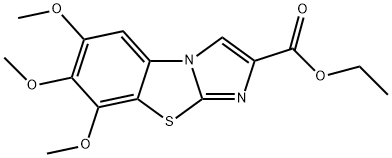 6,7,8-TRIMETHOXYIMIDAZO[2,1-B]BENZOTHIAZOLE-2-CARBOXYLIC ACID ETHYL ESTER