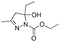 1H-Pyrazole-1-carboxylicacid,5-ethyl-4,5-dihydro-5-hydroxy-3-methyl-,ethylester(9CI)