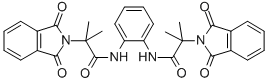 N,N'-1,2-PHENYLENE BIS [1,3-DIHYDRO-ALFA,ALFA-DIMETHYL 1,3-DIOXO-2H-ISOINDOLE-2-ACETAMIDE