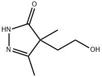3H-Pyrazol-3-one,  2,4-dihydro-4-(2-hydroxyethyl)-4,5-dimethyl-
