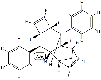 2aα,3,3aα,4,7,7aα,8,8aα-Octahydro-3,8-diphenyl-3β,8β-epiazo-4β,7β-methanocyclobuta[b]naphthalene