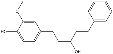 4-(3-羟基-5-苯基戊基)-2-甲氧基苯酚