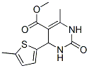 5-Pyrimidinecarboxylicacid,1,2,3,4-tetrahydro-6-methyl-4-(5-methyl-2-thienyl)-2-oxo-,methylester(9CI)