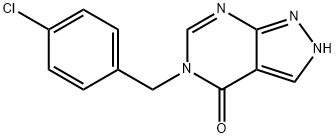 5-(4-氯苄基)-2,5-二氢-4H-吡唑并[3,4-D]嘧啶-4-酮