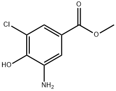 3-氨基-5-氯-4-羟基苯甲酸甲酯