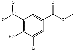 3-溴-4-羟基-5-硝基苯甲酸甲酯
