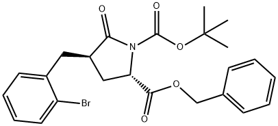 (4R)-BOC-4-(2-溴苄基)-L-焦谷氨酸苄酯