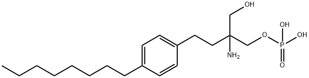 2-氨基-2-(羟基甲基)-4-(4-辛基苯基)丁基磷酸二氢酯
