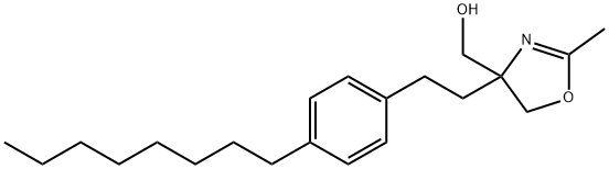 4,5-Dihydro-2-methyl-4-[2-(4-octylphenyl)ethyl]-4-oxazolemethanol