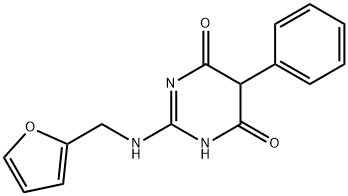 2-(Furfurylamino)-5-phenylpyrimidine-4,6(1H,5H)-dione